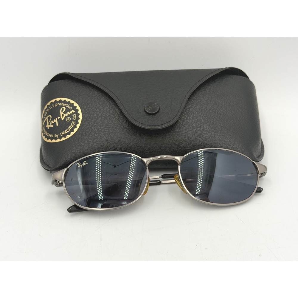 Ray-Ban Bausch Lomb oval metal sunglasses BL vintage